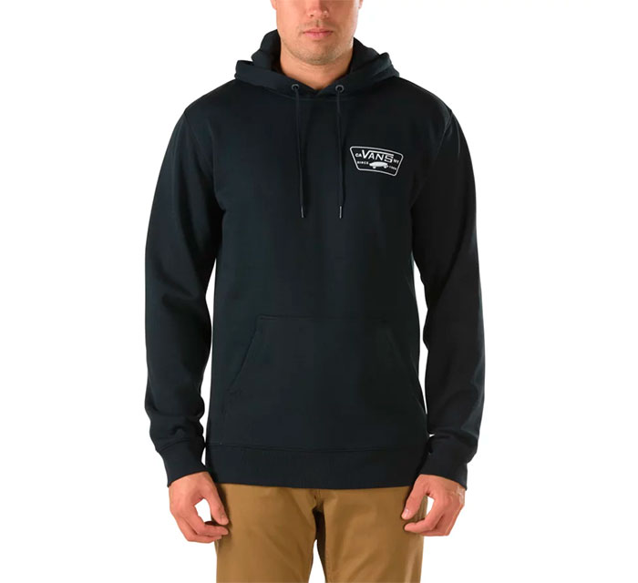 Vans Full Patched Pullover II Hoodie Black Boardvillage Streetwear Suomalainen Katumuodin Verkkokauppa
