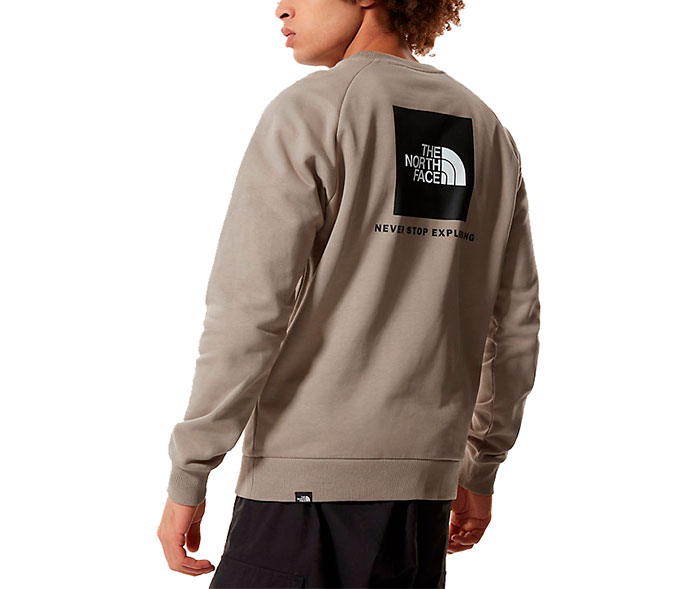 the north face raglan red box