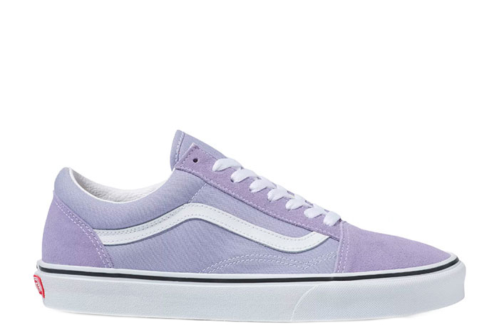 Vans violet true sales white