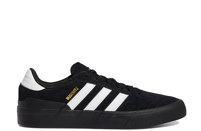 Adidas Busenitz Vulc II Black / Cloud White / Gold - Boardvillage Streetwear Suomalainen Katumuodin Verkkokauppa