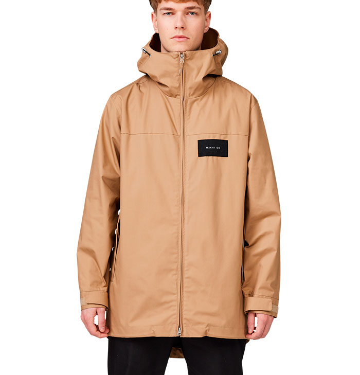 Makia Meridian Jacket Light Camel - Boardvillage Streetwear