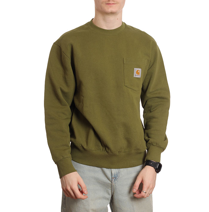 Carhartt wip Carhartt pocket kiwi t-shirt s/s homme Textile street