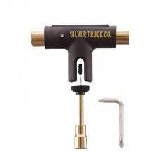 Silver Skate Tool Brown / Gold