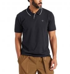 Brixton Proper S/S Polo Knit Black
