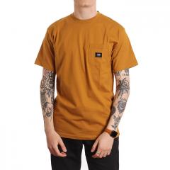 Vans Woven Patch Pocket T-Shirt Golden Brown