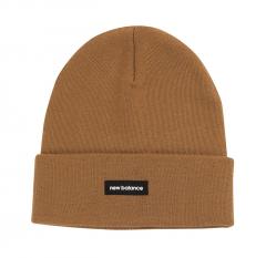 New Balance Linear Knit Cuffed Beanie Tobacco