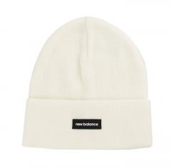 New Balance Linear Knit Cuffed Beanie Sea Salt