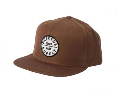 Brixton Oath III Snapback Bison / Whitecap