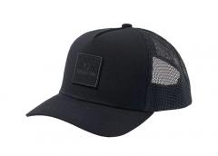 Brixton Alpha Block Netplus Trucker Hat Black / Black