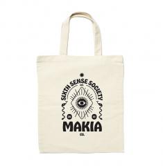 Makia Sixth Tote Bag Ecru