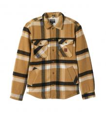 Brixton Durham Sherpa Lined Jacket Antelope / Off White / Black