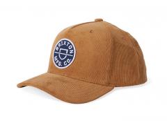 Brixton Crest C Netplus MP Snapback Golden Brown Cord