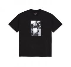 Polar Skate Co. Happy Sad T-Shirt Black