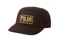 Polar Skate Co. Earthquake Patch Cap Brown