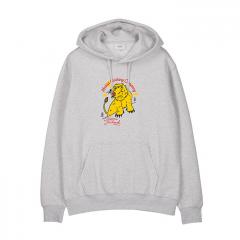 Makia Lion Hooded Sweatshirt Light Grey