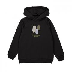 Makia Kids Peace Hooded Sweatshirt Black