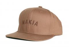 Makia Pujo Snapback Camel