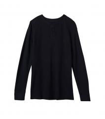 Brixton Reserve Thermal L/S Henley Black