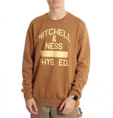 Mitchell & Ness Branded Fashion Graphic Crew Brown