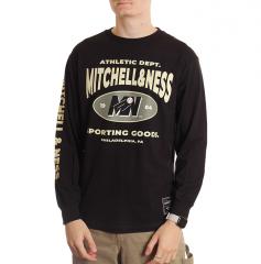 Mitchell & Ness Branded Graphic LS T-Shirt Black