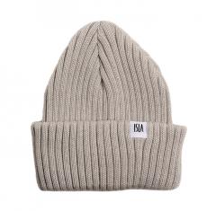 ISLA Kodiak Merino Beanie Light Grey