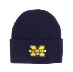 Mitchell & Ness Cuffed Beanie University of Michigan Navy