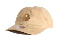 Mitchell & Ness Team Logo Toronto Raptors Strapback Tan