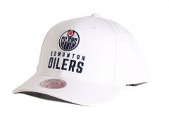 Mitchell & Ness All In Pro Edmonton Oilers Snapback White 
