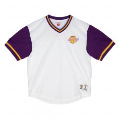 Mitchell & Ness Fashion Mesh V-Neck Los Angeles Lakers