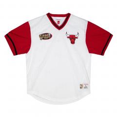 Mitchell & Ness Fashion Mesh V-Neck Chicago Bulls