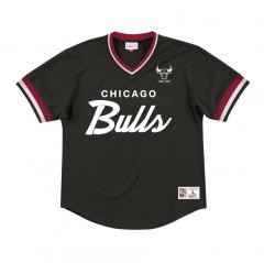 Mitchell & Ness Special Script Mesh V-Neck Chicago Bulls