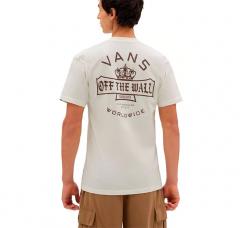 Vans Checkerboard Society T-Shirt Marshmallow