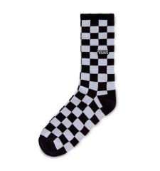 Vans Checkerboard Crew Socks Black / White