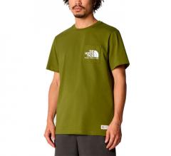 The North Face Berkeley California Pocket T-Shirt Forest Olive
