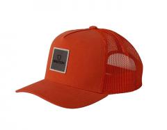 Brixton Alpha Block Netplus Trucker Hat Orange / Orange