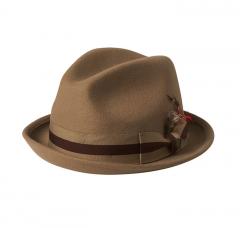 Brixton Gain Fedora Sand / Sand / Brown