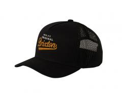Brixton Postal C Netplus MP Trucker Hat Black / Black