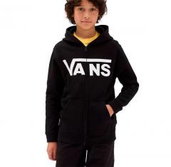 Vans Youth Classic Pullover Zip Hoodie Black
