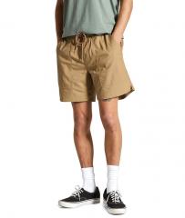 Brixton Everyday Coolmax Shorts Khaki