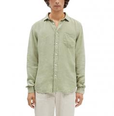 Pompeii Linen Shirt Light Green