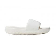 The North Face Womens Never Stop Cush Slides White Dune