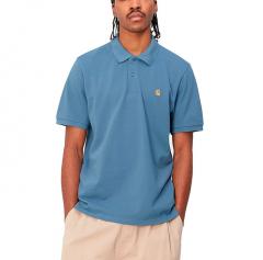 Carhartt WIP S/S Chase Pique Polo Sorrent / Gold 
