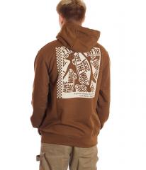 Vans VD Box Pullover Hoodie Brown