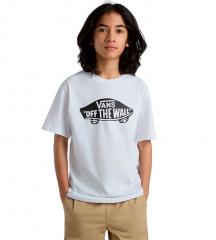 Vans Youth Style 76 T-Shirt White / Black