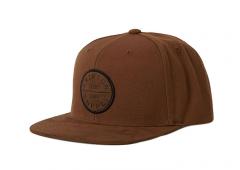 Brixton Oath III Snapback Coffee