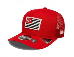 New Era 9Seventy Kansas City Chiefs NFL Flag Stretch Snapback Red