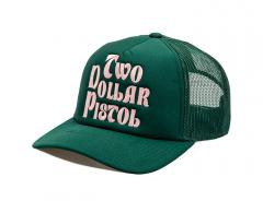 Brixton Two Dollar Pistol Netplus Trucker Hat Pine Needle