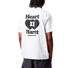 Carhartt WIP S/S Heart II Hartt T-Shirt White