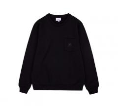 Makia Square Pocket Sweatshirt Black / Black