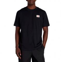 New Balance Woven Label T-Shirt Black